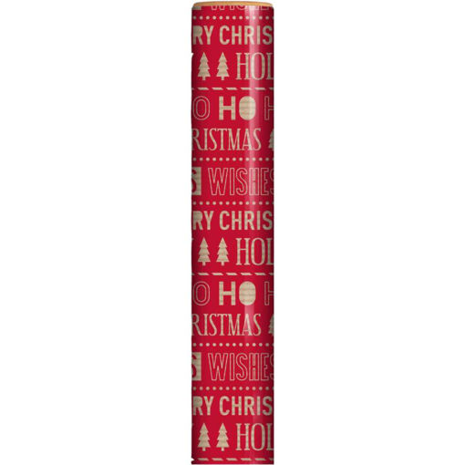 Picture of 7M CHRISTMAS QUOTES WRAPPING ROLL